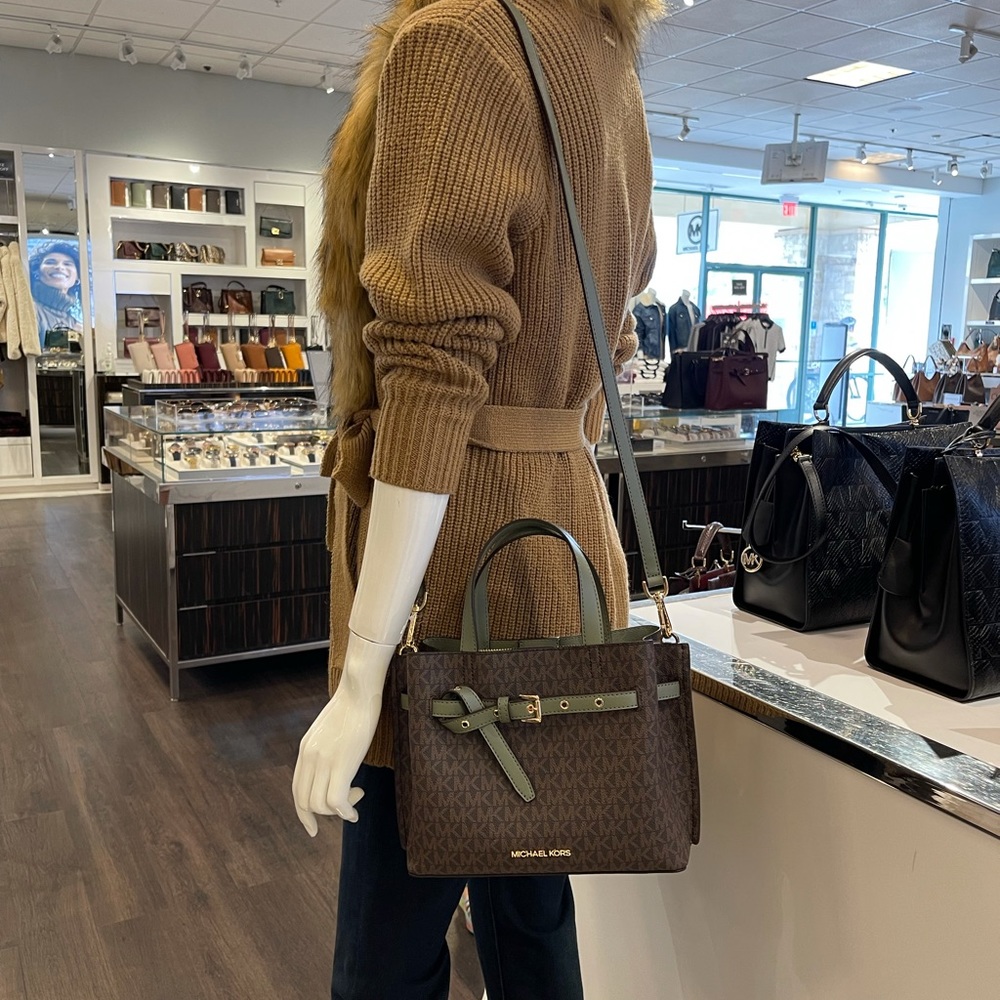 Michael Kors Emilia Small Satchel - Picture 8 of 9